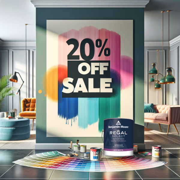 Benjamin Moore Paint Sale at Irvine Carpet One in Barrie